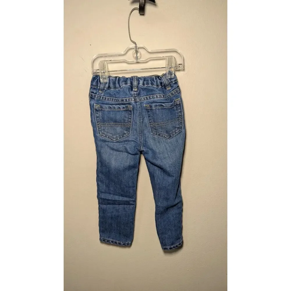 Boys Size 2T Outfit True Craft Button-Down + Children's Place Skinny Jeans - Picture 4 of 7